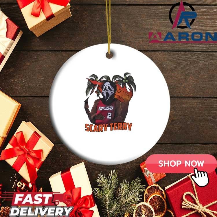 Scary Terry Rozier Ghostface Ornament