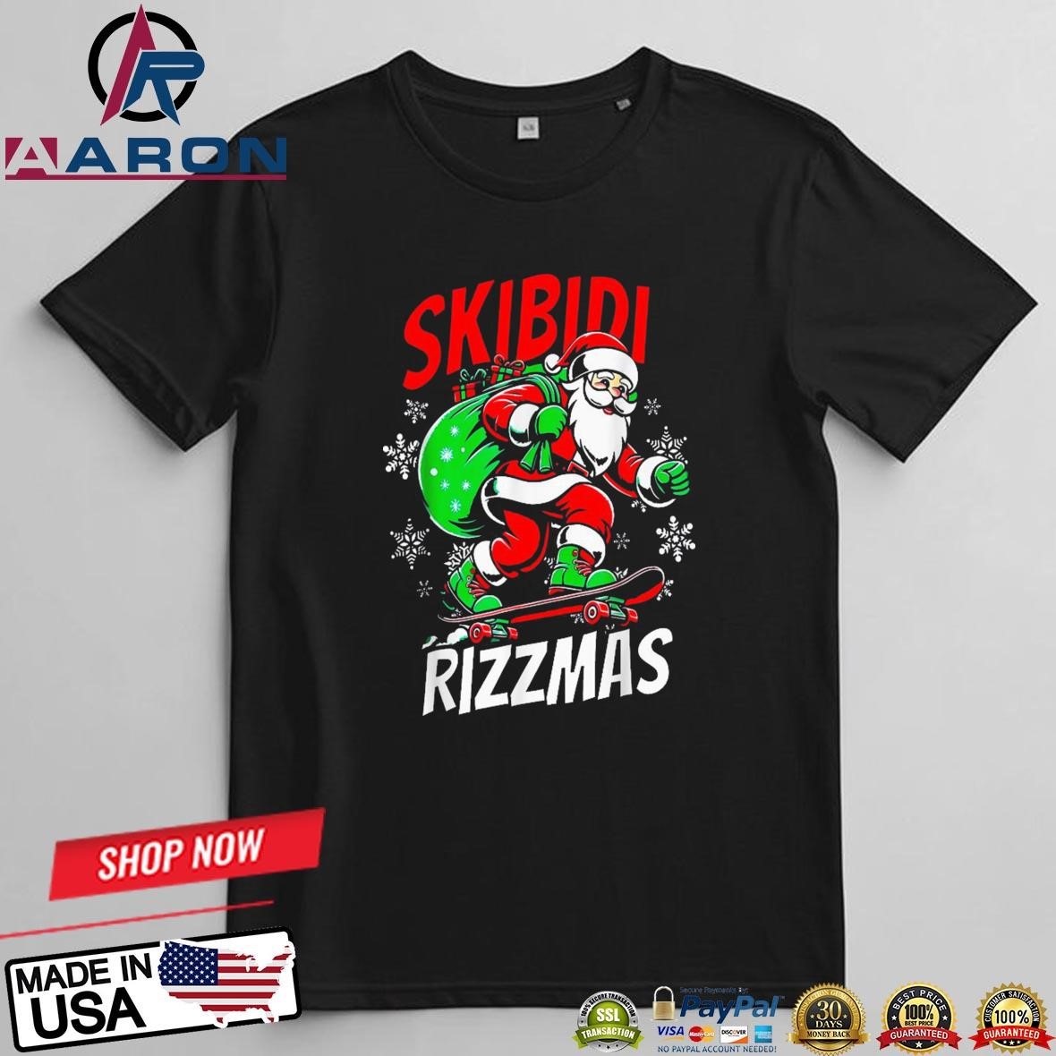 Skibidi Rizzmas 2024 T-Shirts