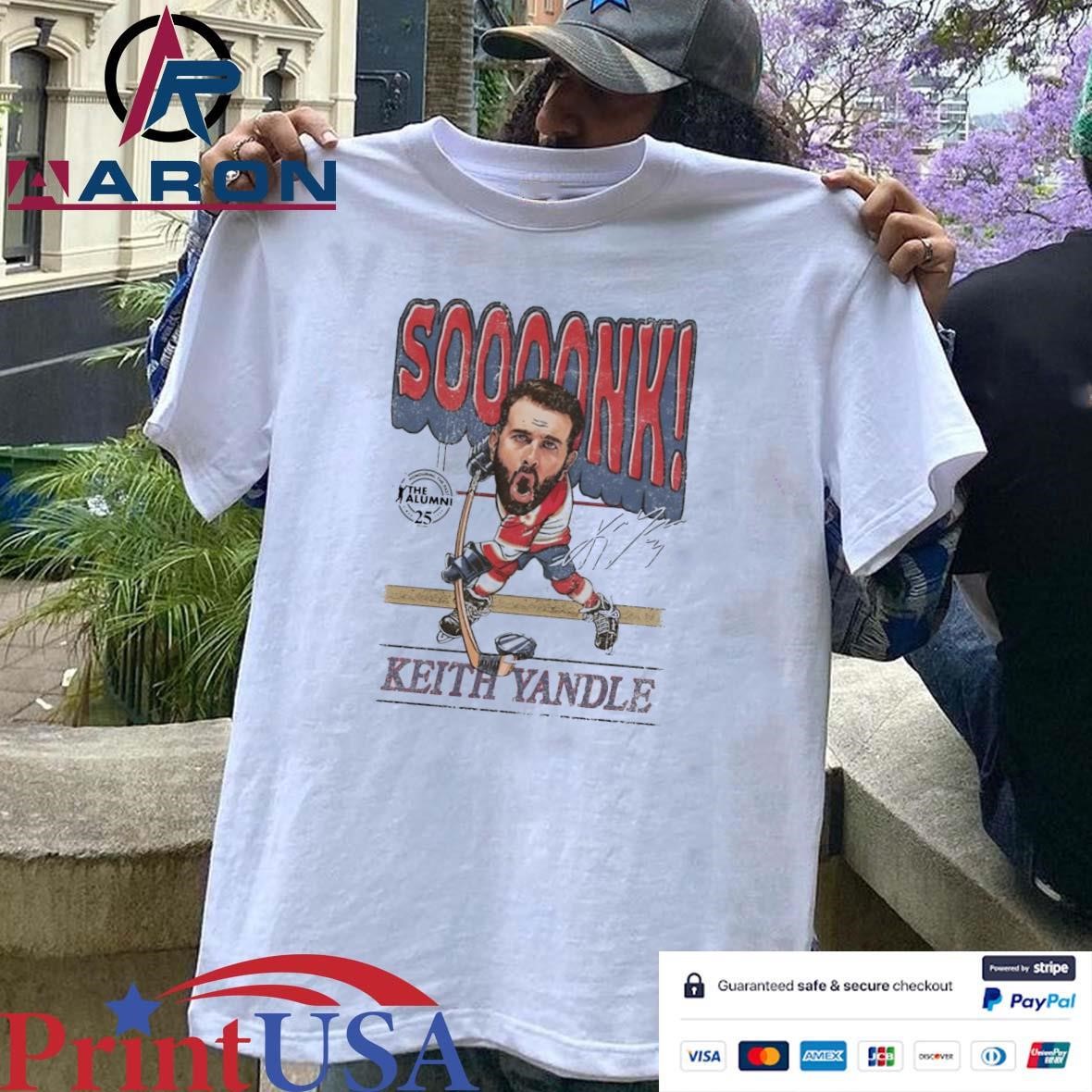 Spittin Chiclets Alumni Association Keith Yandle Sonk T-Shirts