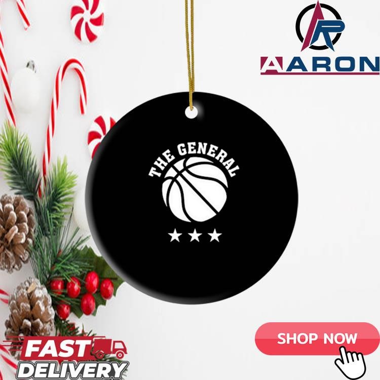 The General Basketball Ornament