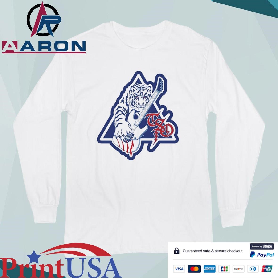 Tso Merch Tso Tiger T-Shirts Long Sleeve