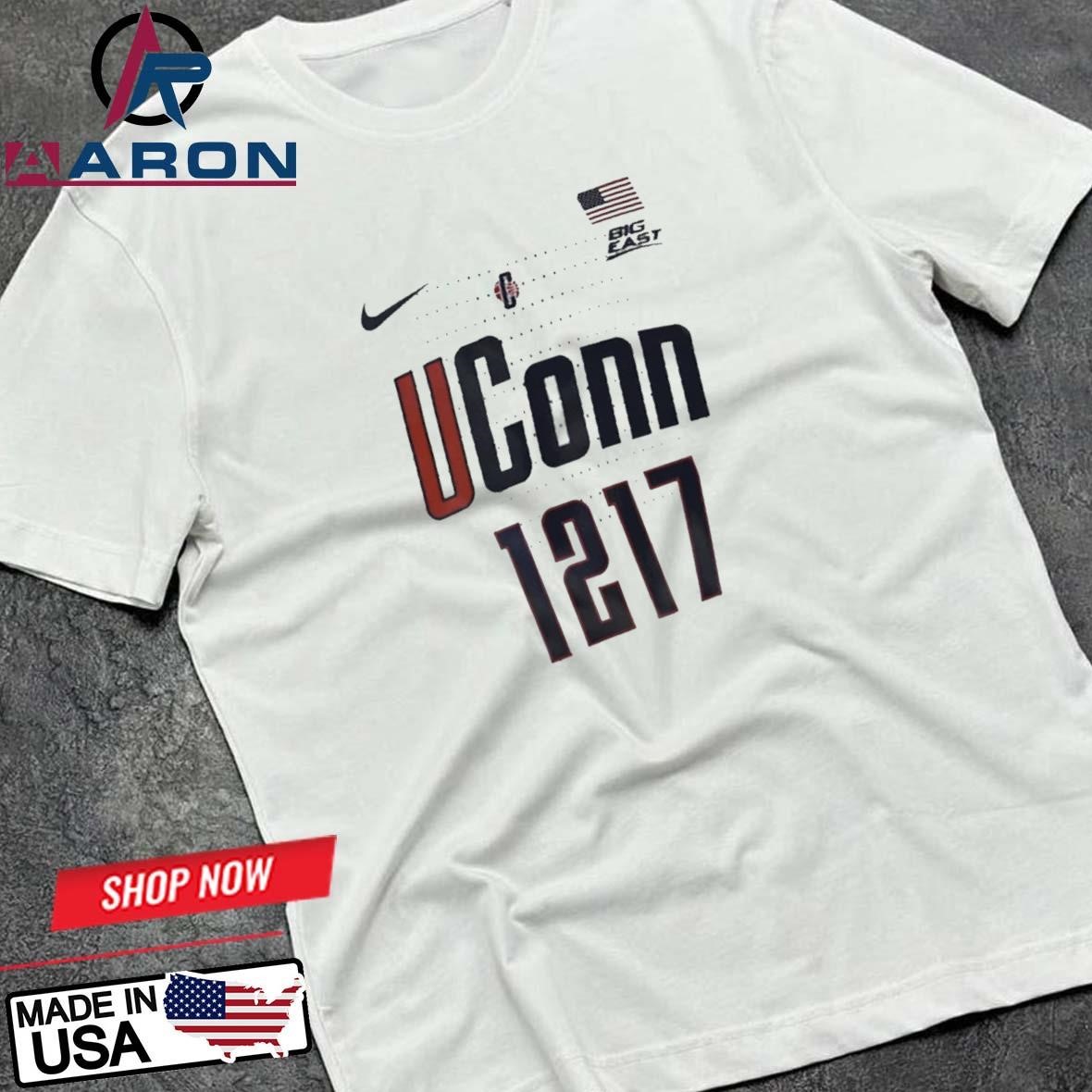 UConn Huskies Geno Auriemma BIg East 1217 T-Shirts