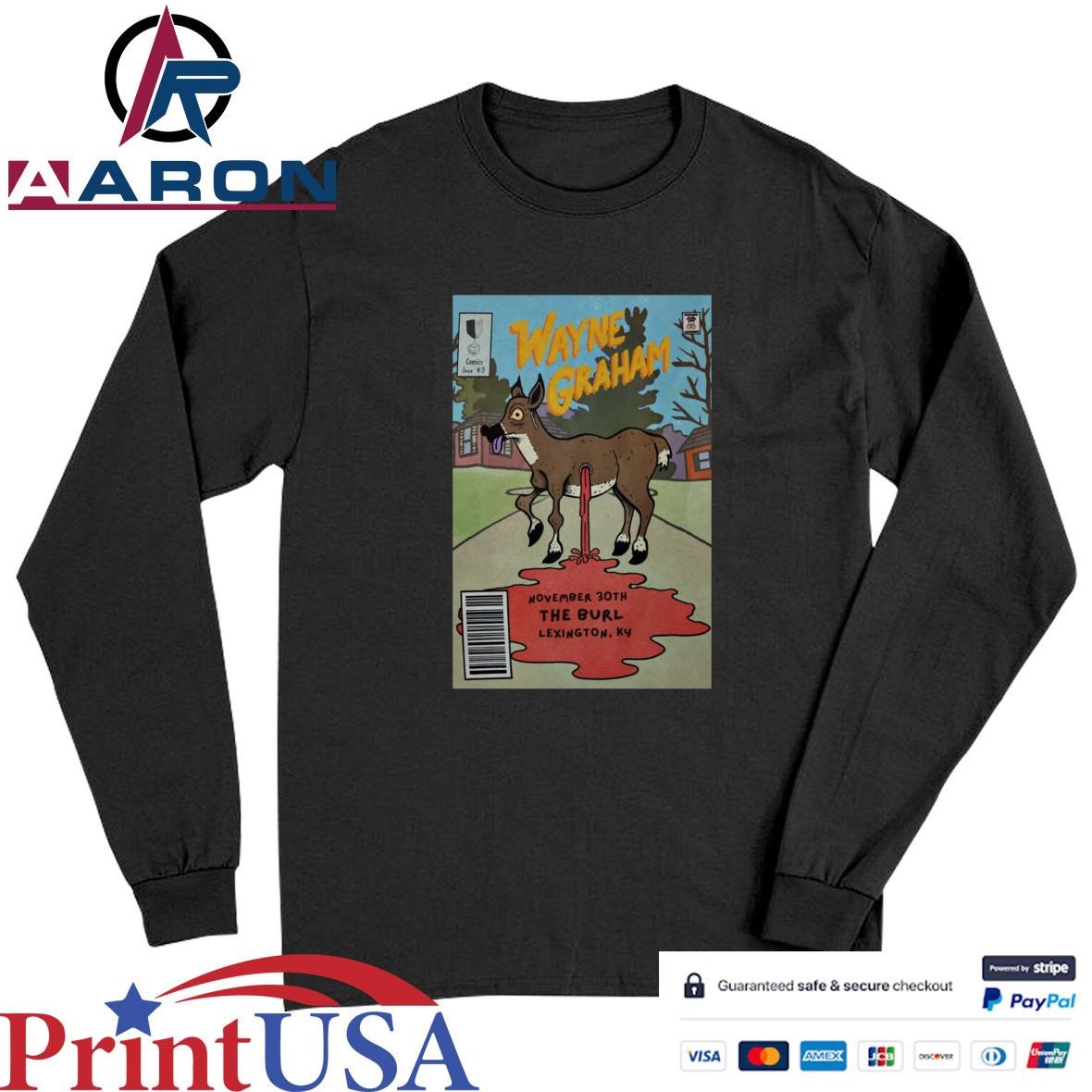 Wayne Graham The Burl Lexington KY November 30 2024 Poster Event T-Shirts Long Sleeve