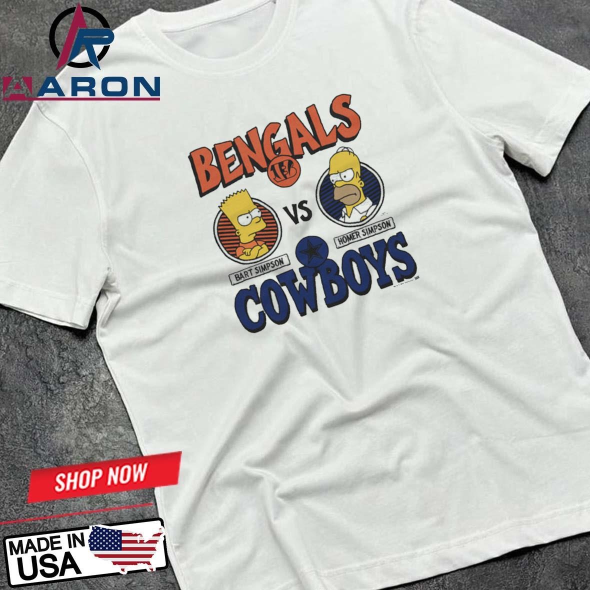 Bart Simpson Bengals Vs Homer Simpson