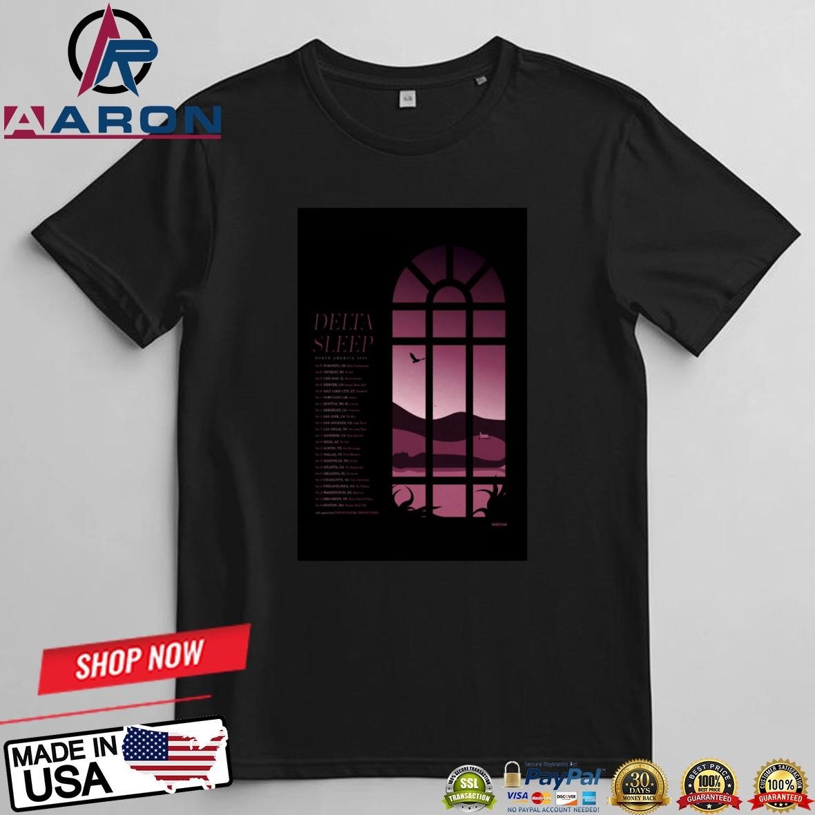 Delta Sleep North America 2024 Poster T-Shirts