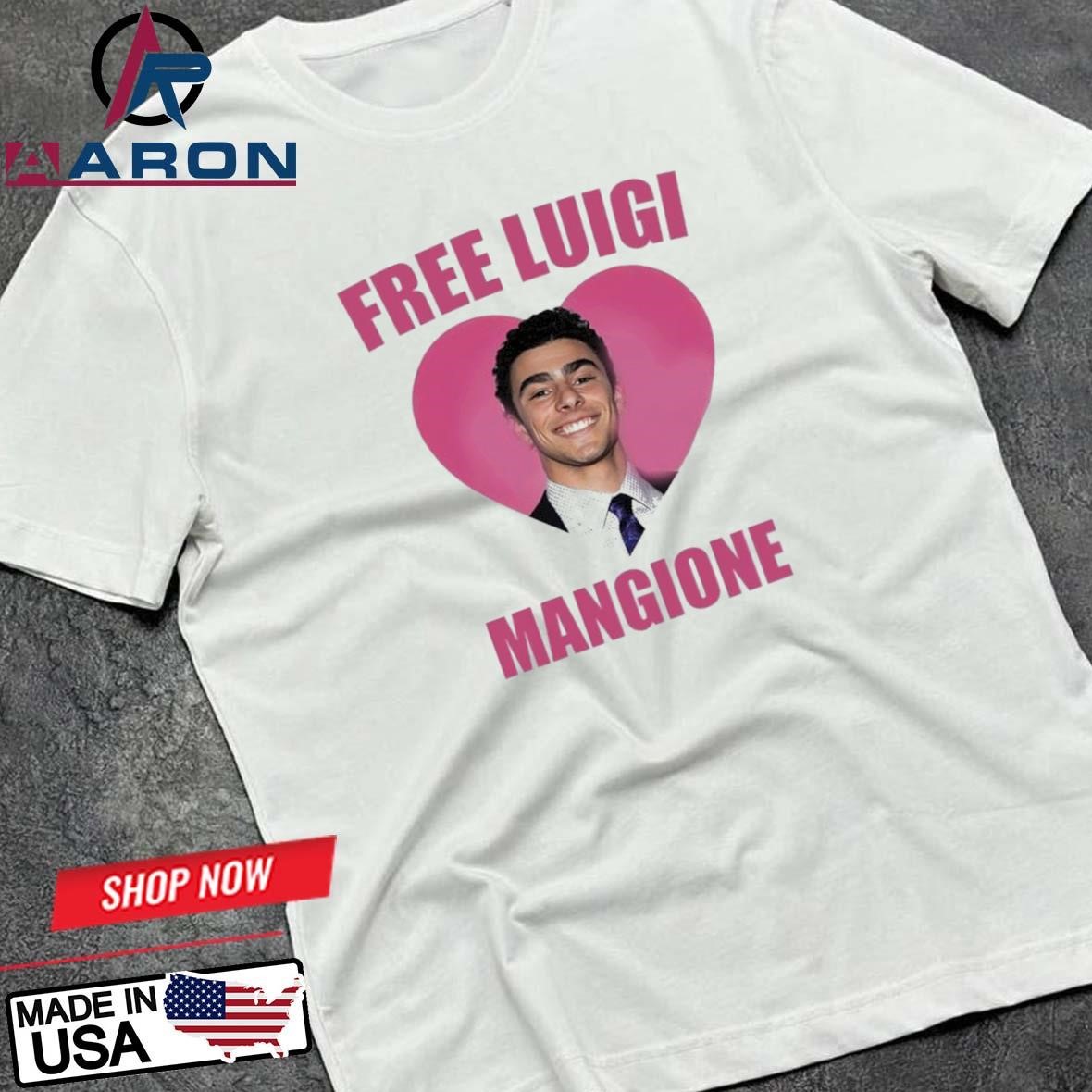 Free Luigi Mangione 2024 T-Shirts