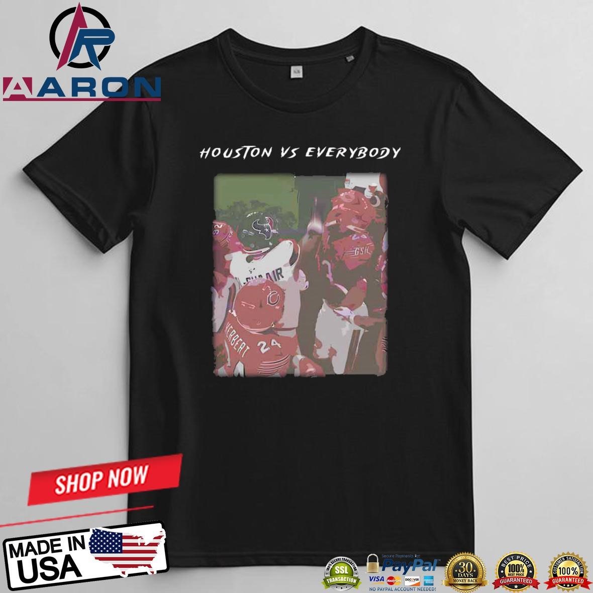 Houston Vs Everybody Nfl Houston Texans Football T-Shirts