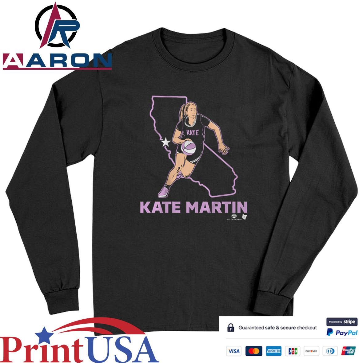 Kate Martin Golden State Star T-Shirts Long Sleeve