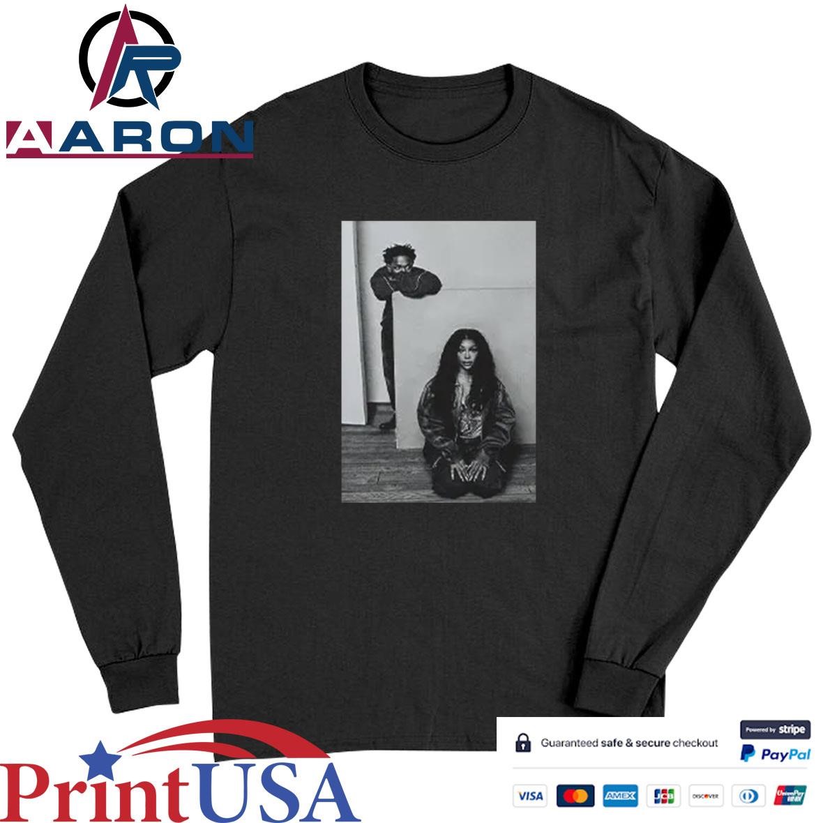 Kendrick Lamar And SZA World Tour T-Shirts Long Sleeve