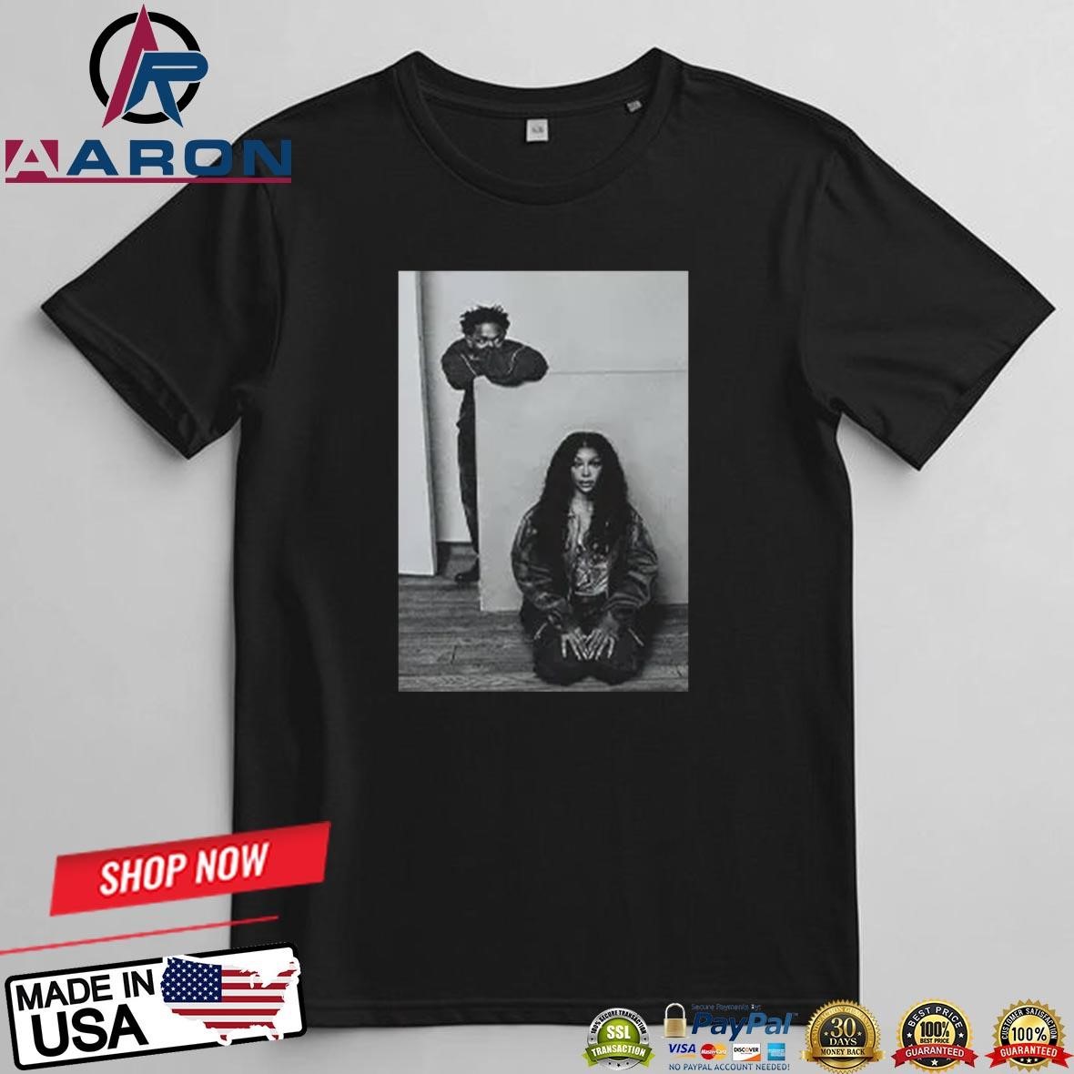 Kendrick Lamar And SZA World Tour T-Shirts