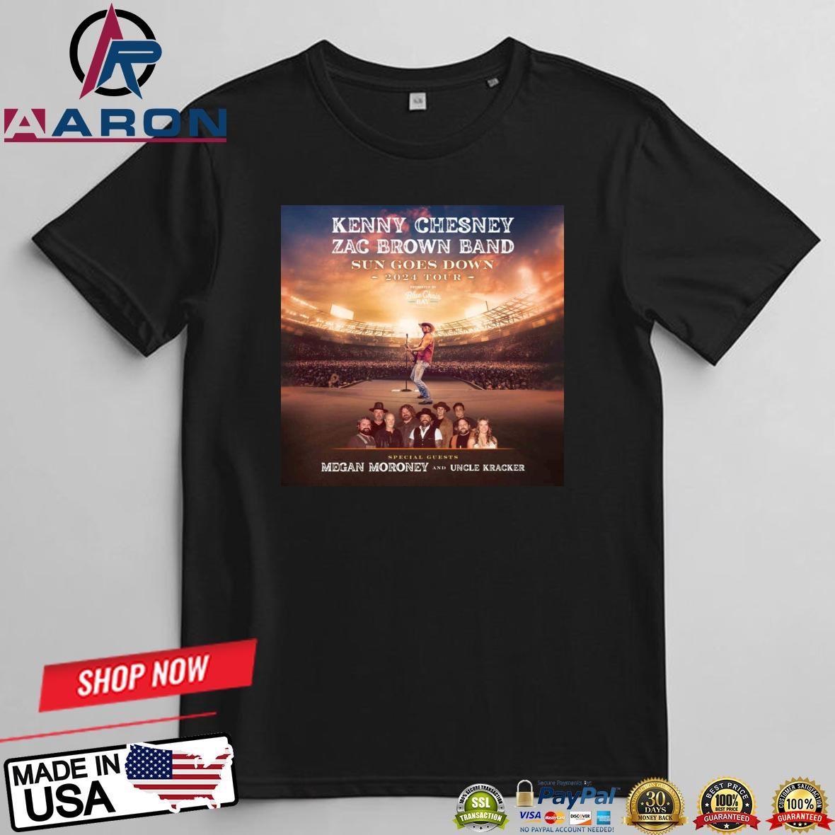 Kenny Chesney's Sun Goes Down Scores 17 CMA Tour Award Nominations T-Shirts