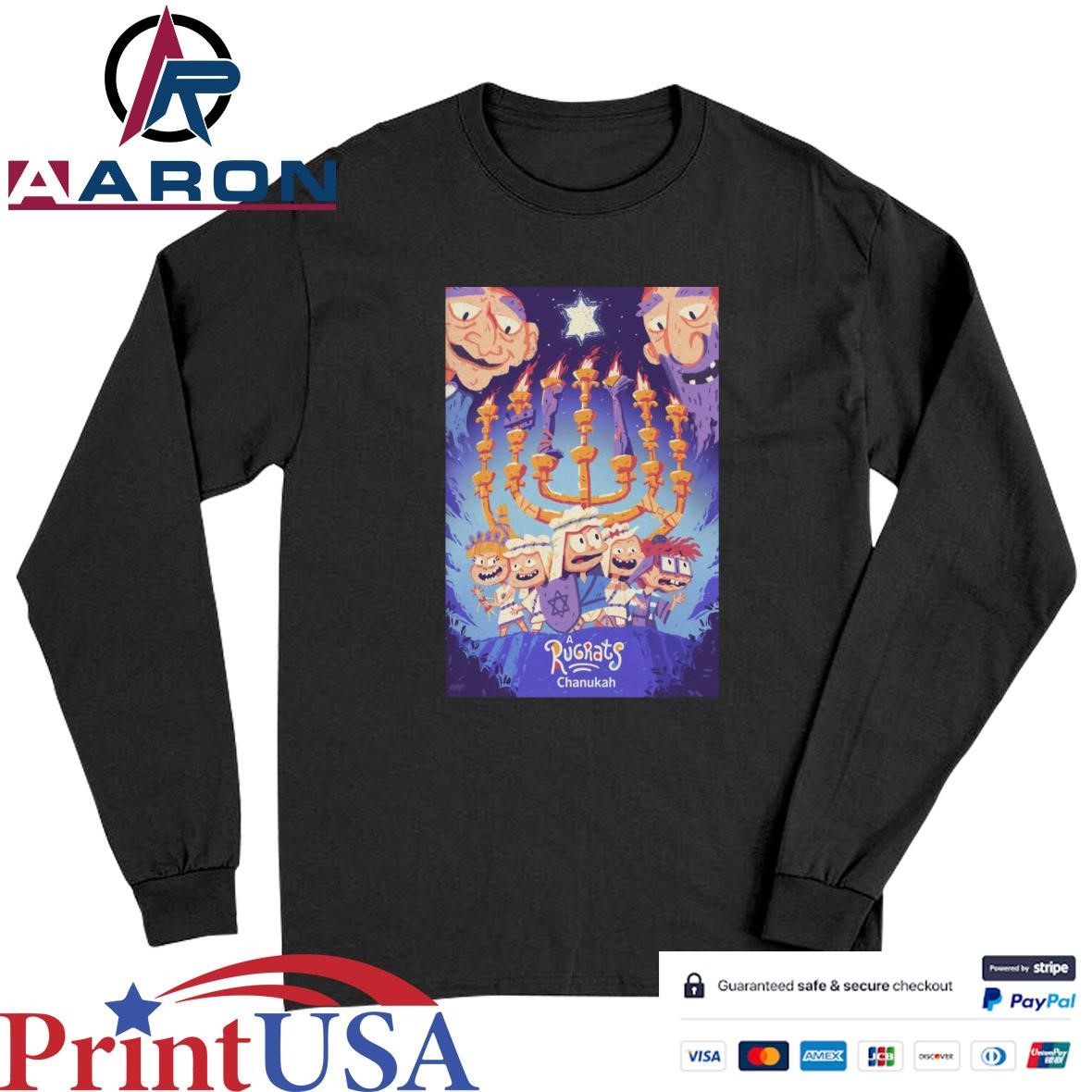 Mondo Debuts 'A Rugrats Chanukah' Limited Edition Poster T-Shirts Long Sleeve