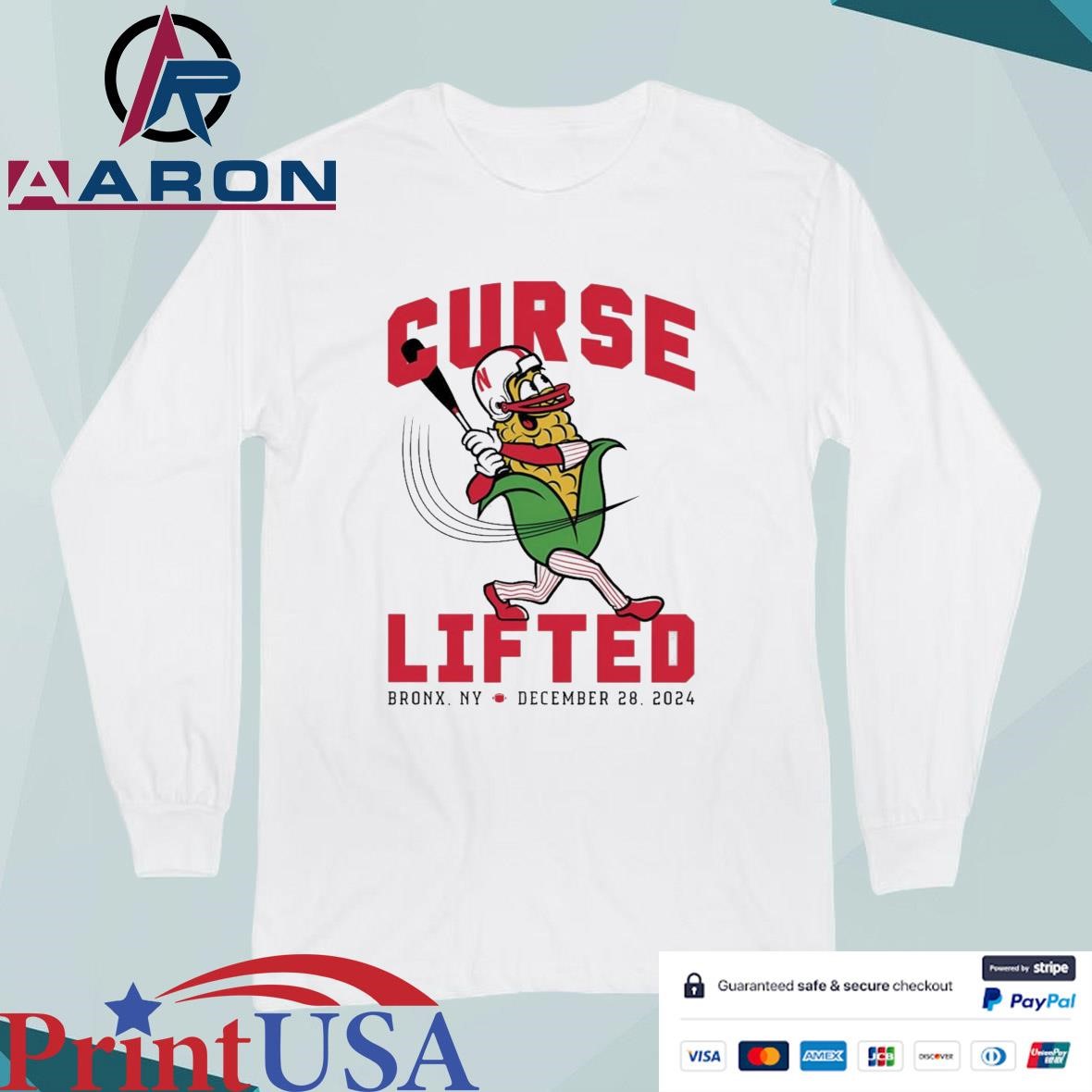 Official Curse Lifted Bronx Ny December 28 2024 T-Shirts Long Sleeve