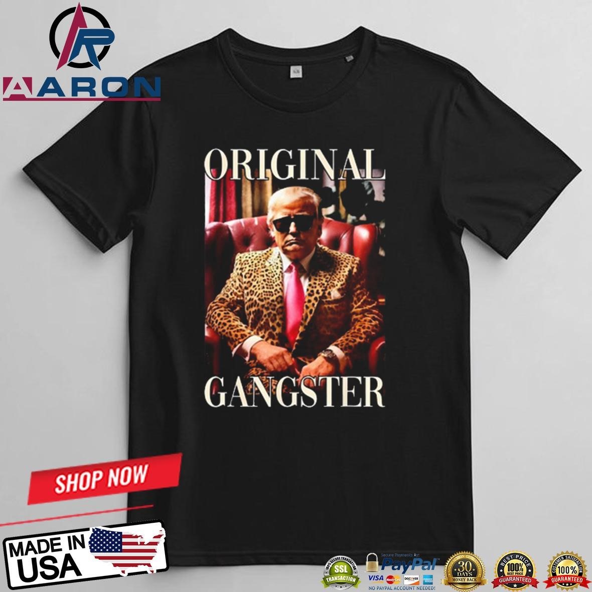 Official Tammie Mcdonald Wearing Trump Gangster T-Shirts