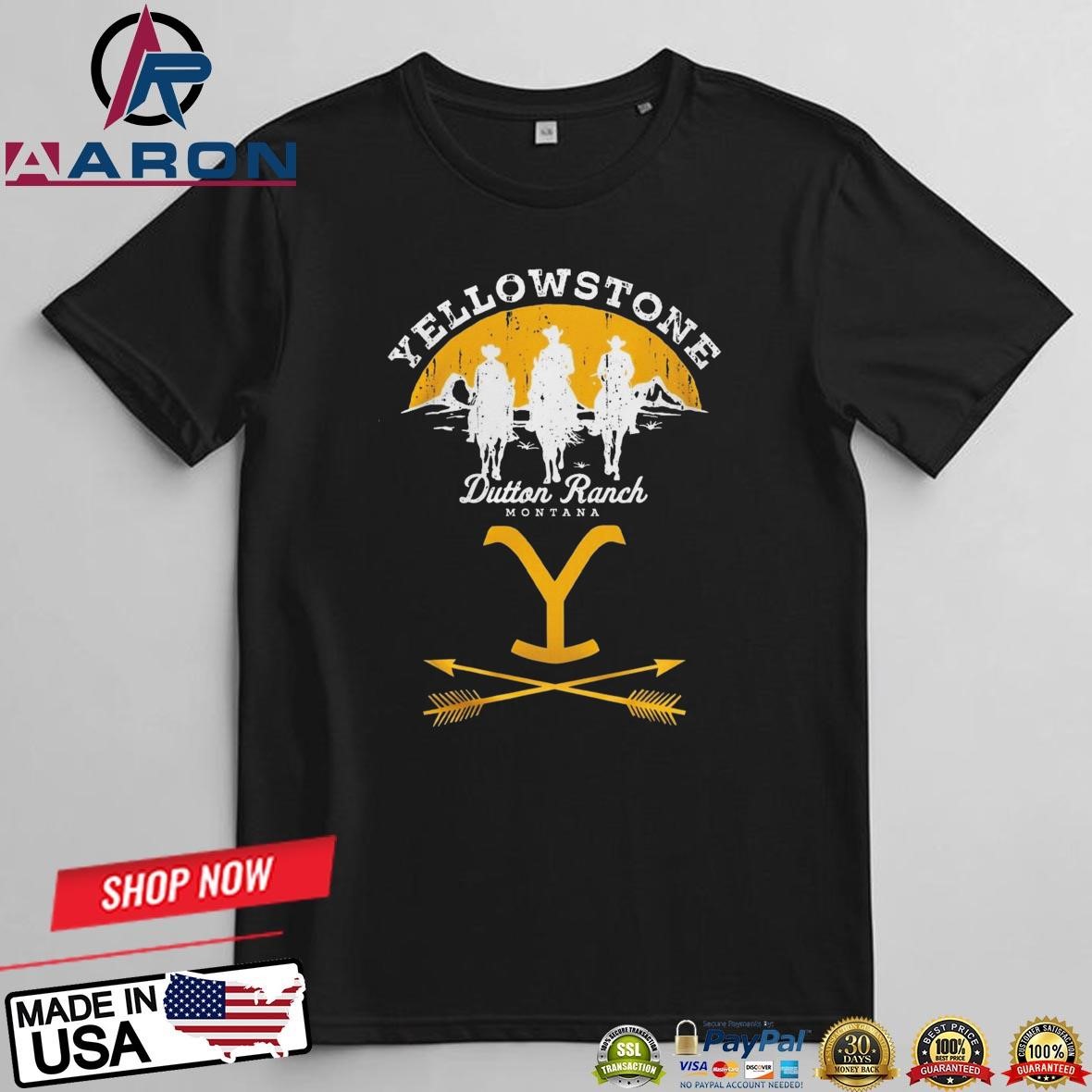 Official Yellowstone Dutton Ranch Thank You For The Memories 2024 T-Shirts