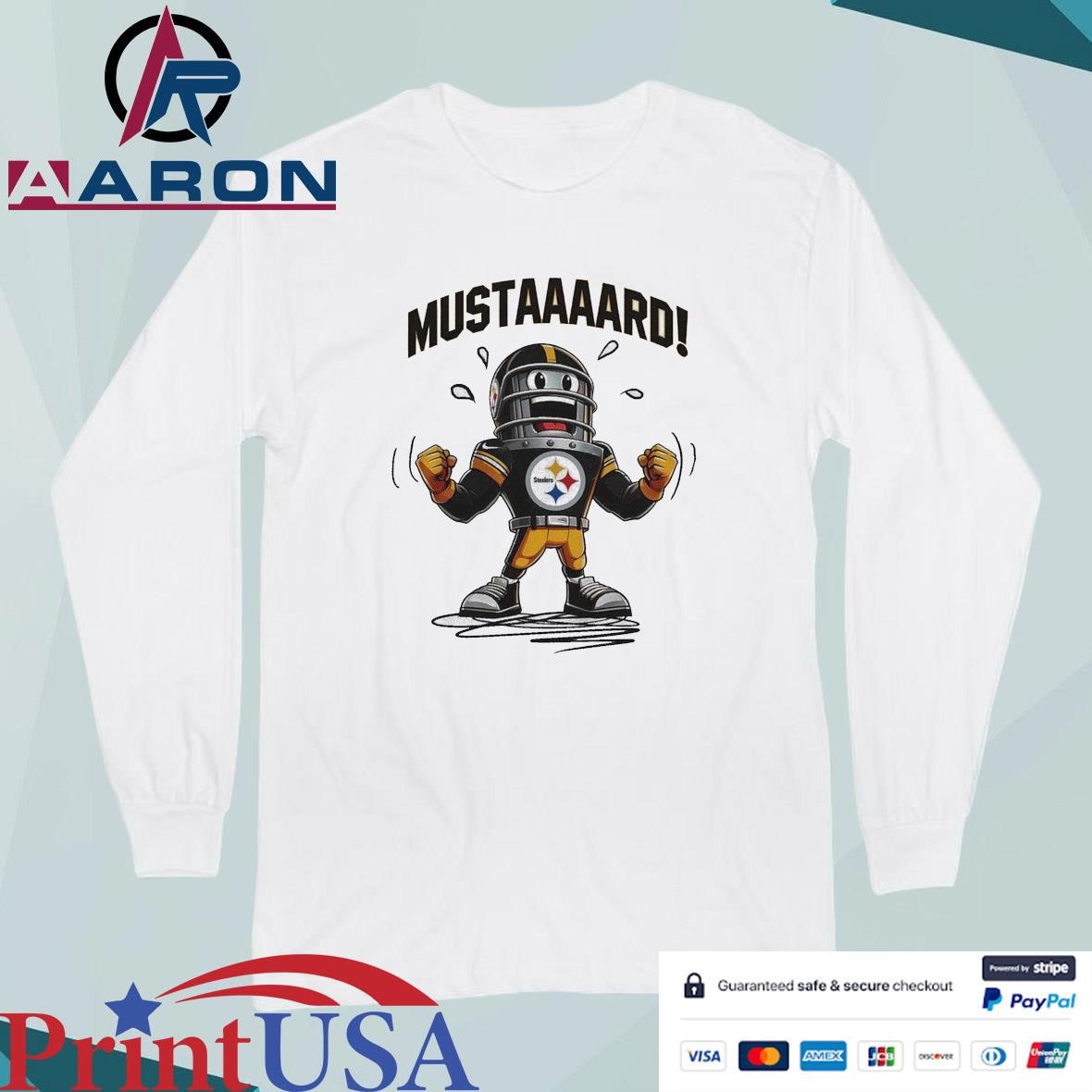 Pittsburgh Steelers Kendrick Lamar Mustard 2024 T-Shirts Long Sleeve