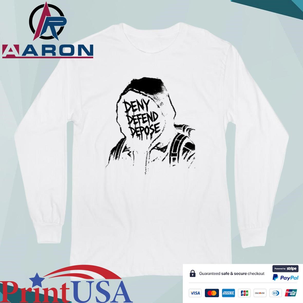 Radiant Stylee Luigi Deny Defend Depose T-Shirts Long Sleeve