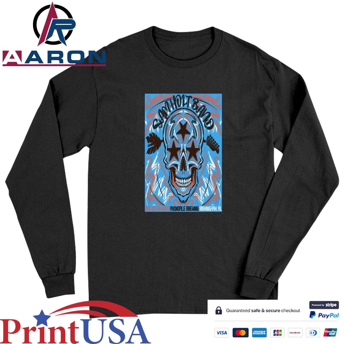 Sam Holt Band NYE Show At Avondale Brewing Co On Dec 31 2024 In Birmingham AL Poster T-Shirts Long Sleeve