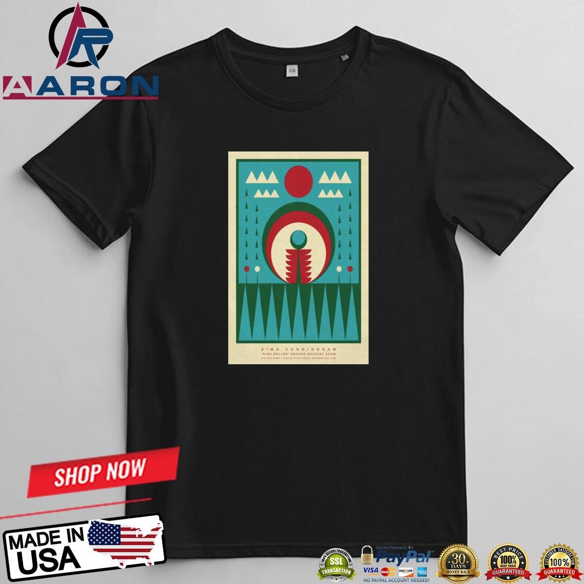 Sima Cunningham At Constellation In Chicago, IL On Dec 13 2024 Tour Poster T-Shirts