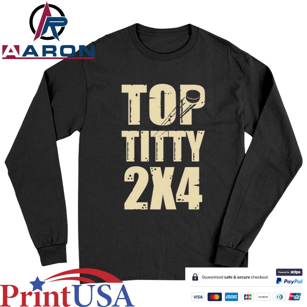 Sotastick Minnesota Wild Hockey Top Titty 2X4 T-Shirts Long Sleeve