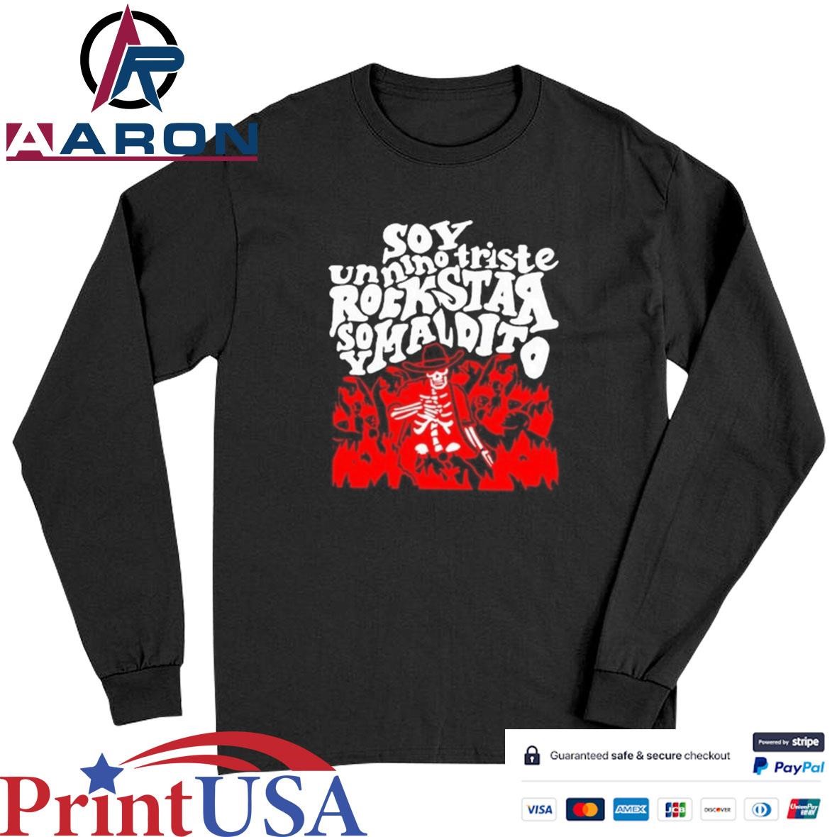 Soy Un Nino Triste Maldito T-Shirts Long Sleeve