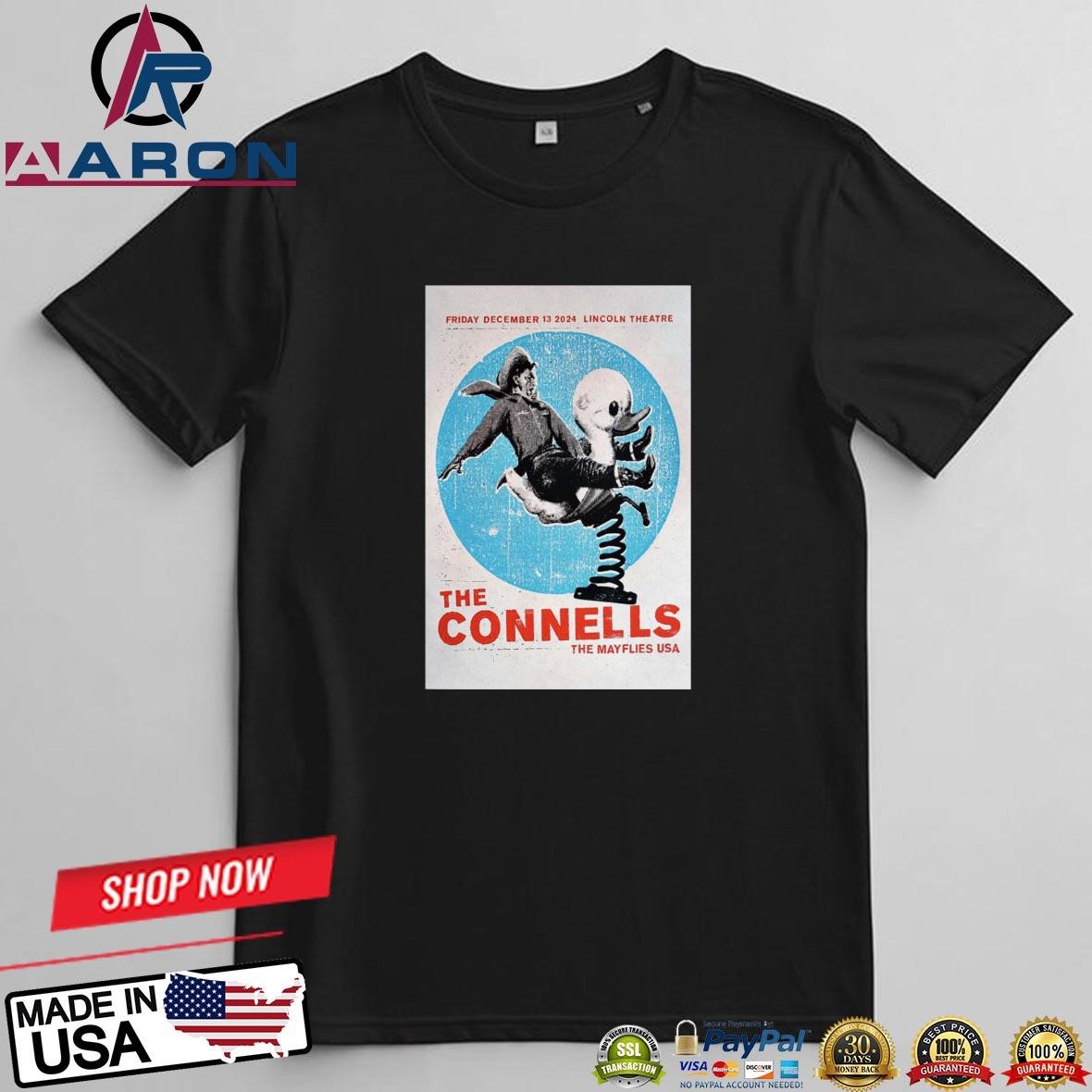 The Connells The Lincoln Theatre Raleigh NC Dec 13 2024 Poster T-Shirts