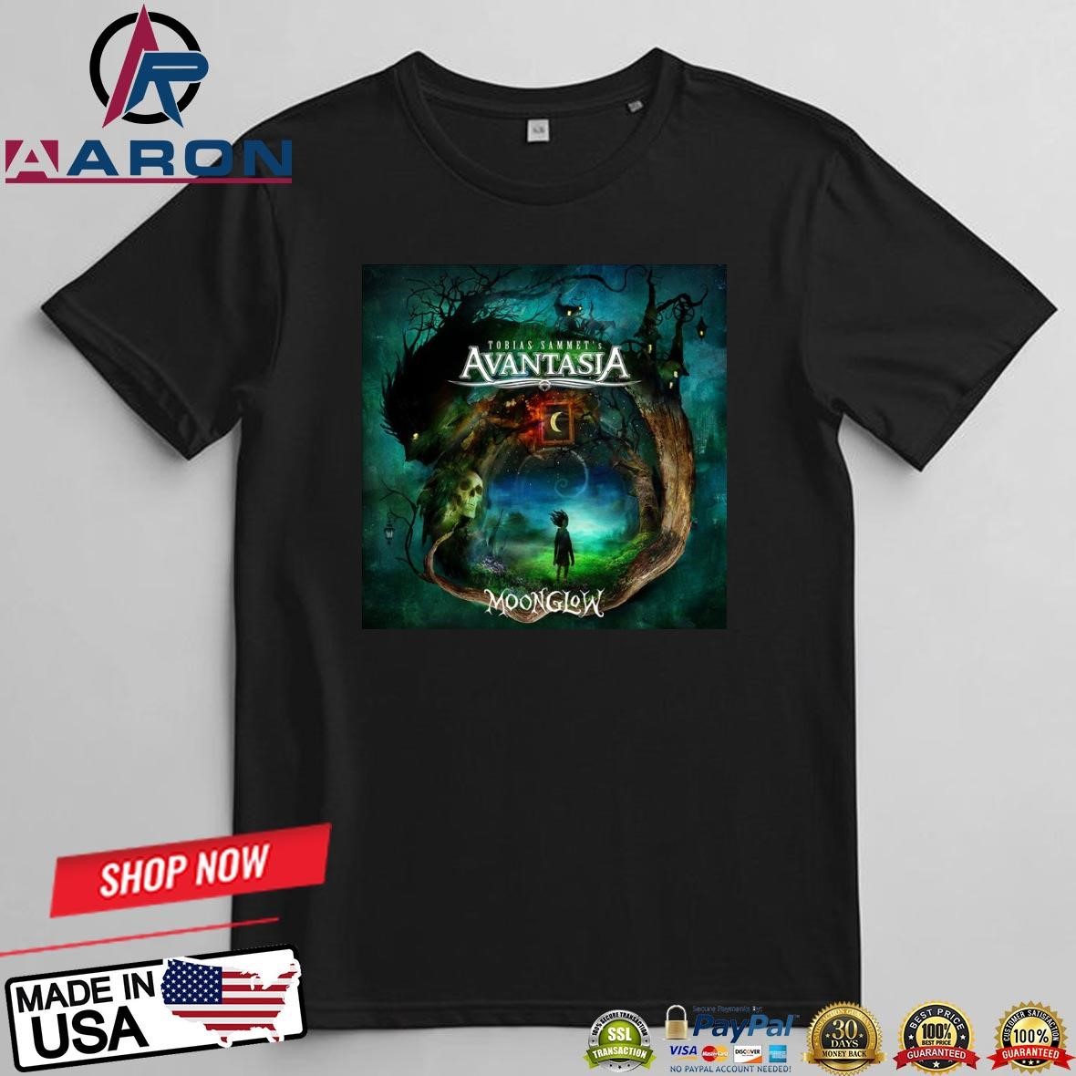 Official Avantasia Moonglow 14th March 2025 T-Shirts t-shirt