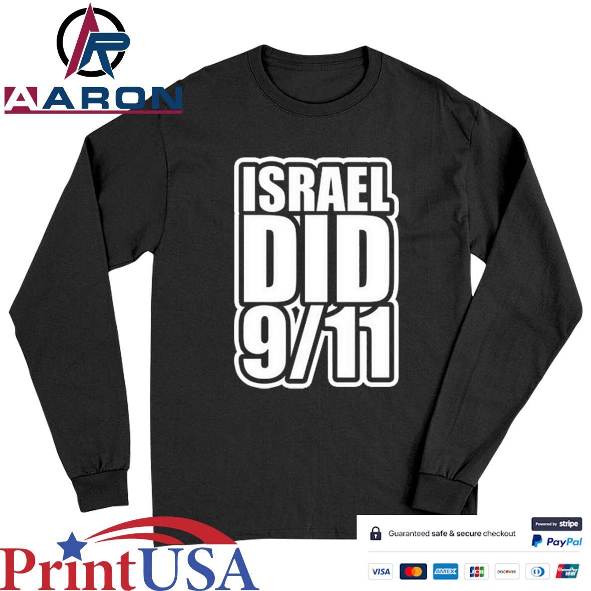 Official Drloupis Israel Did 911 T-Shirts Long Sleeve