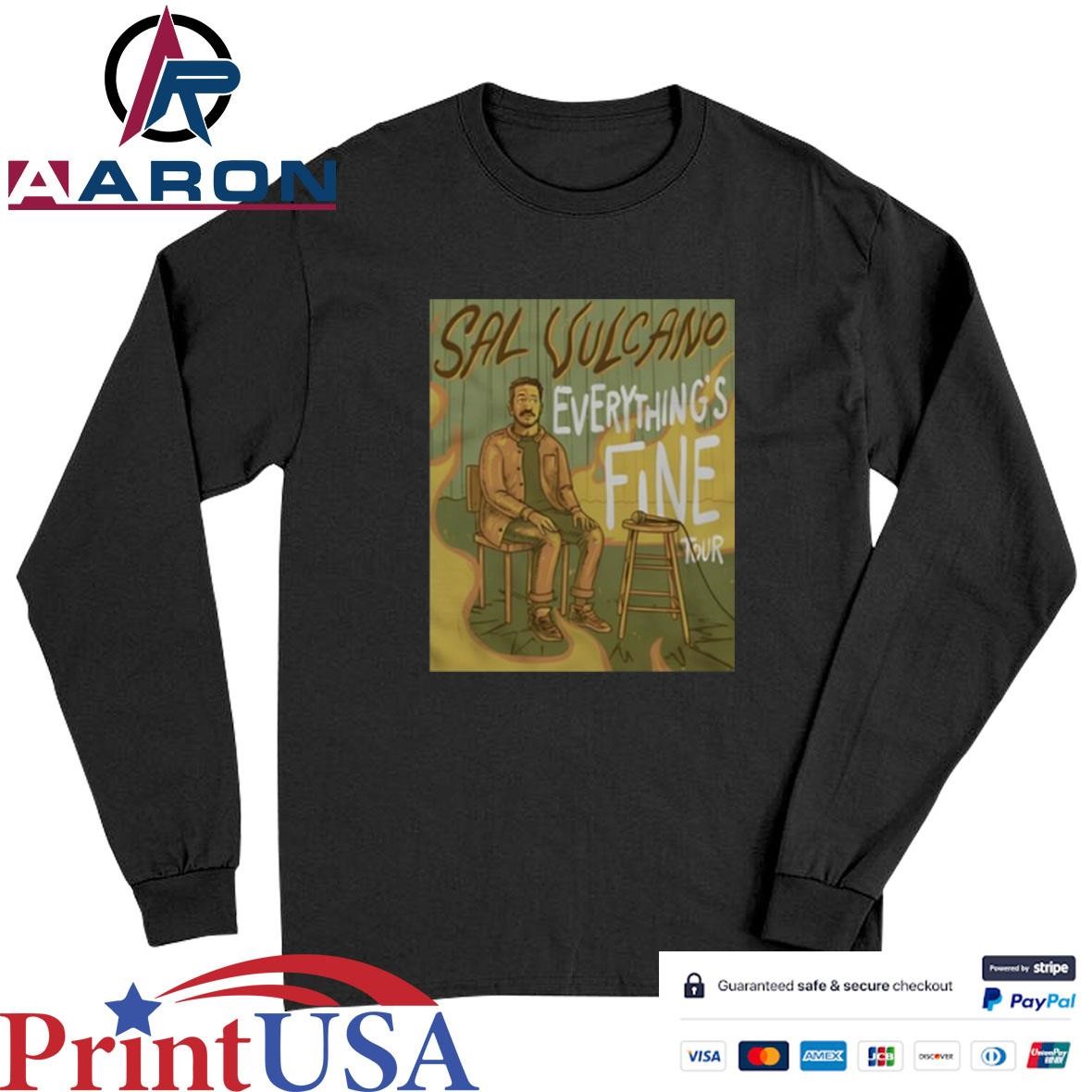 Official Everything's Fine Tour Artwork T-Shirts Long Sleeve