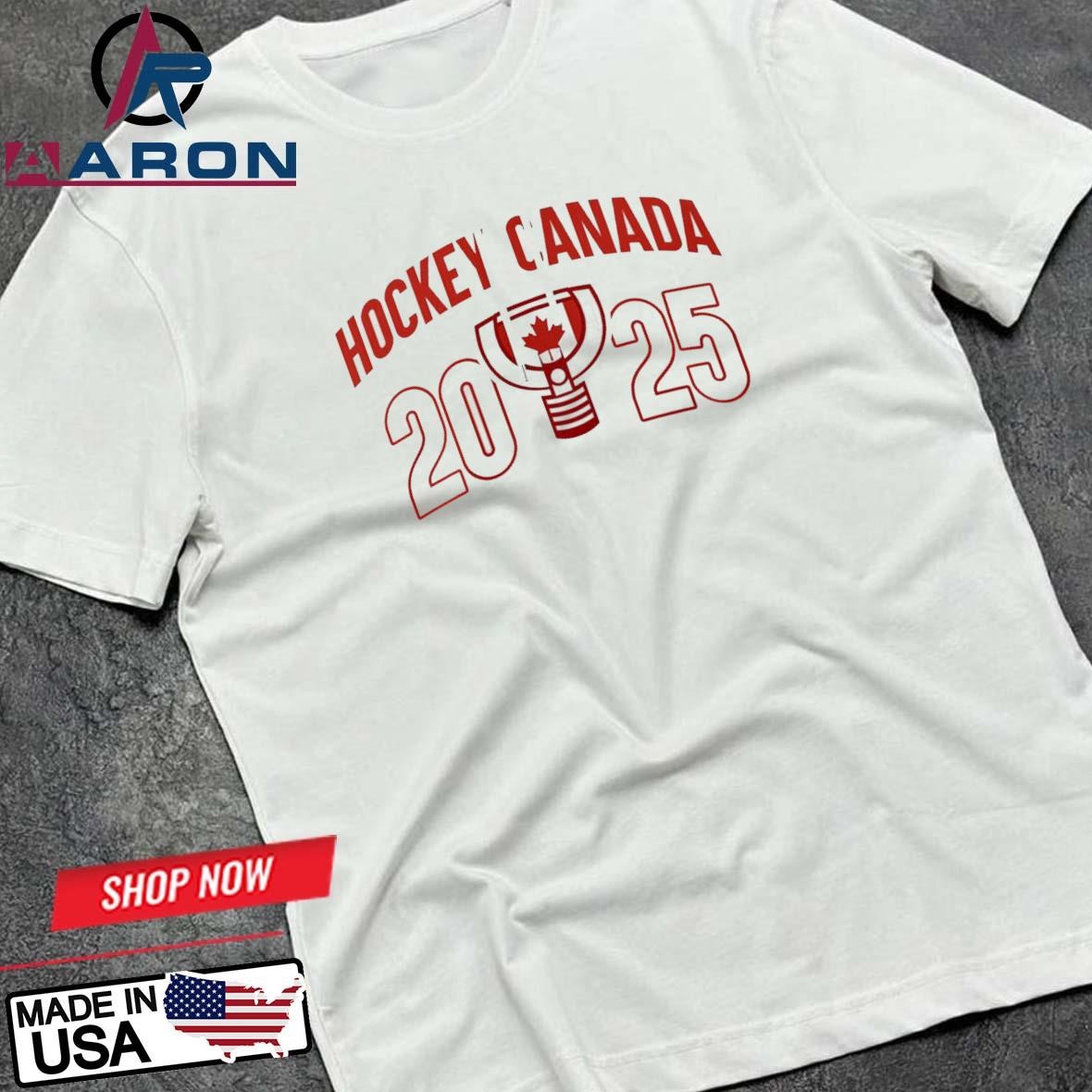 Official Hockey Canada Champions World Champs 2025 Celebration T-Shirts