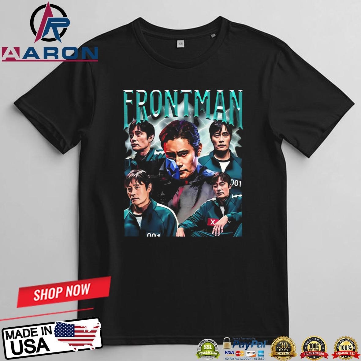 Official Lee Byung-Hun Front Man Squid Game Season 2 T-Shirts t-shirt