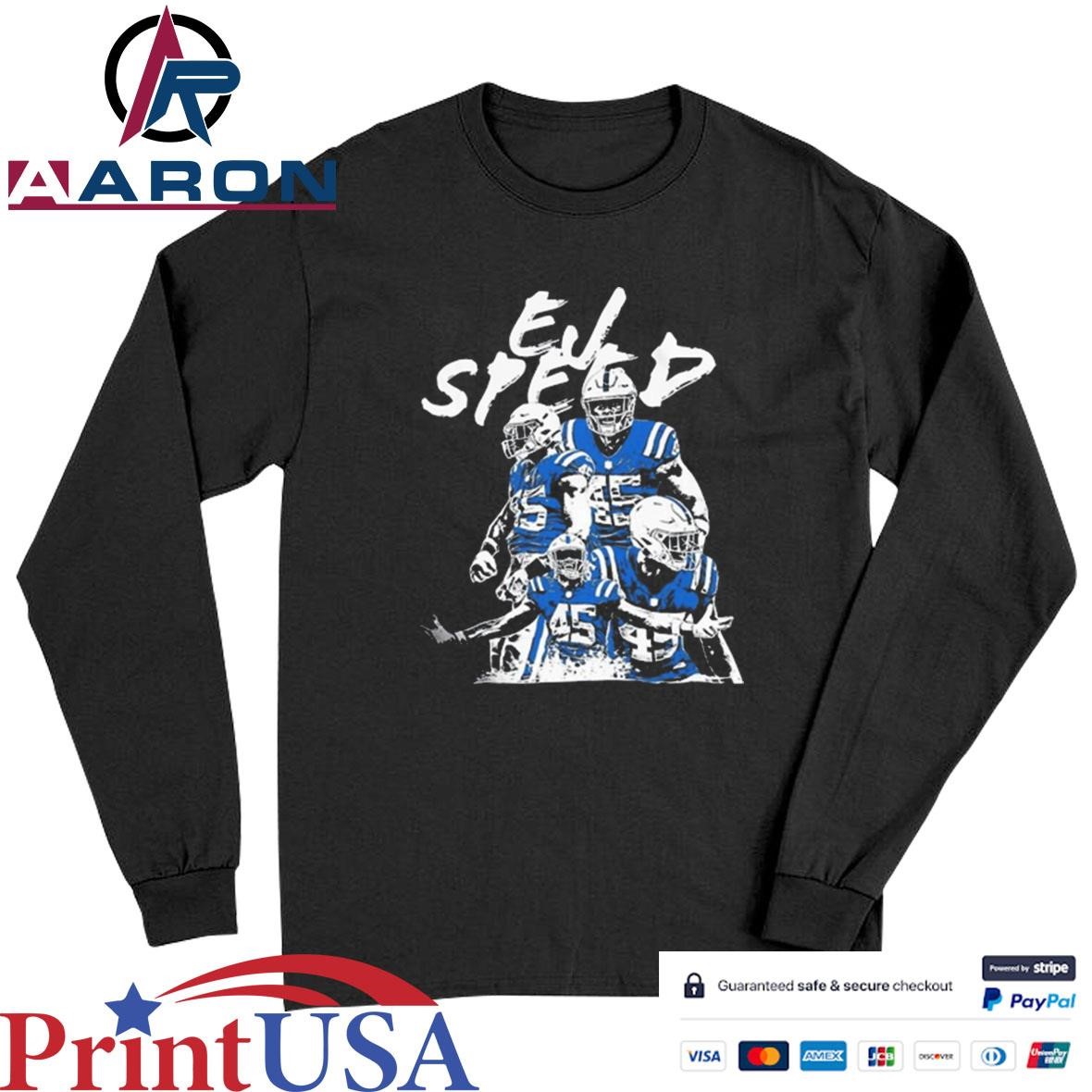 Official Logan Sconniecolt Ej Speed T-Shirts Long Sleeve