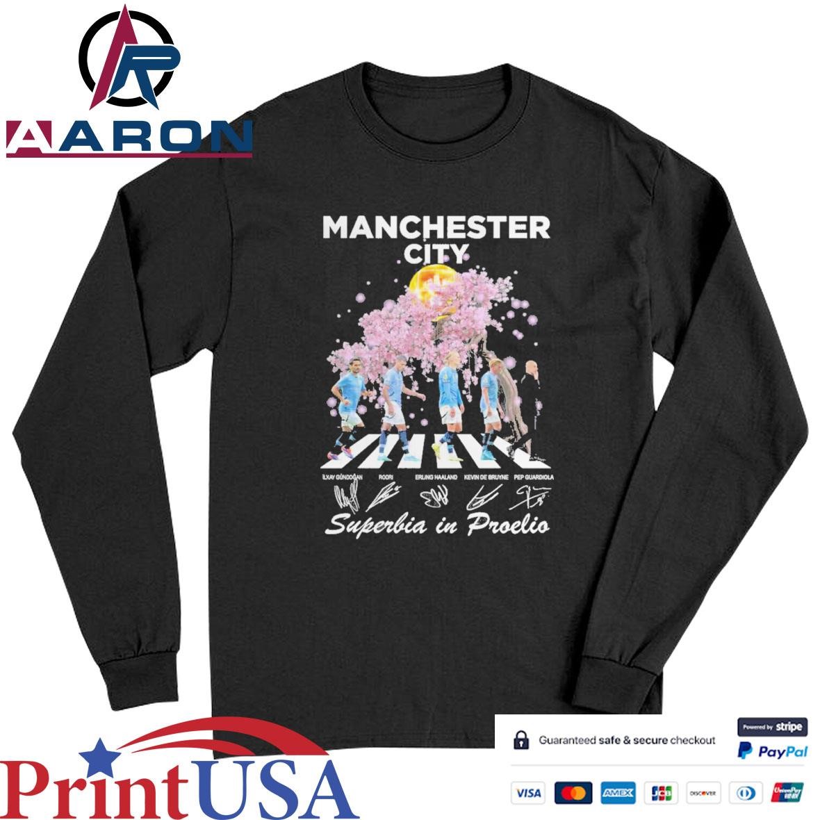 Official Manchester City Valentine’s Day Gifts For Football Lovers Signatures Long Sleeve