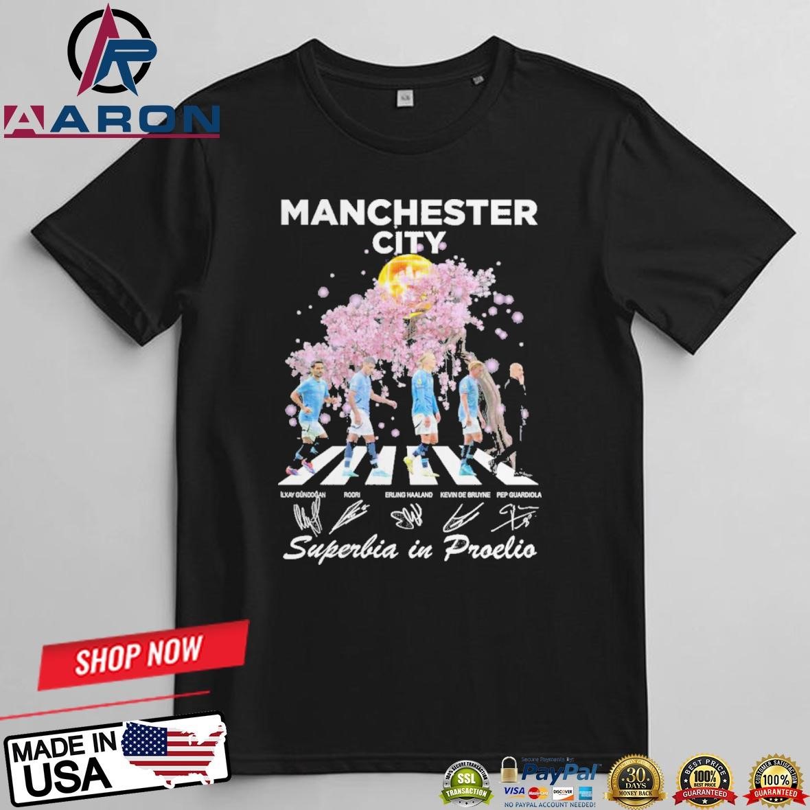Official Manchester City Valentine’s Day Gifts For Football Lovers Signatures shirt