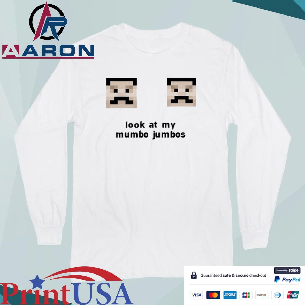 Official Samgeo Bamm Look At My Mumbo Jumbos T-Shirts Long Sleeve