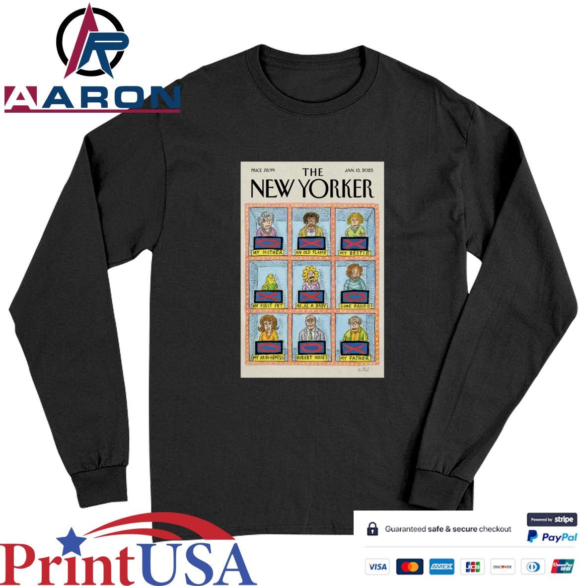 Official The New Yorker Game Show January 13, 2025 T-Shirts Long Sleeve