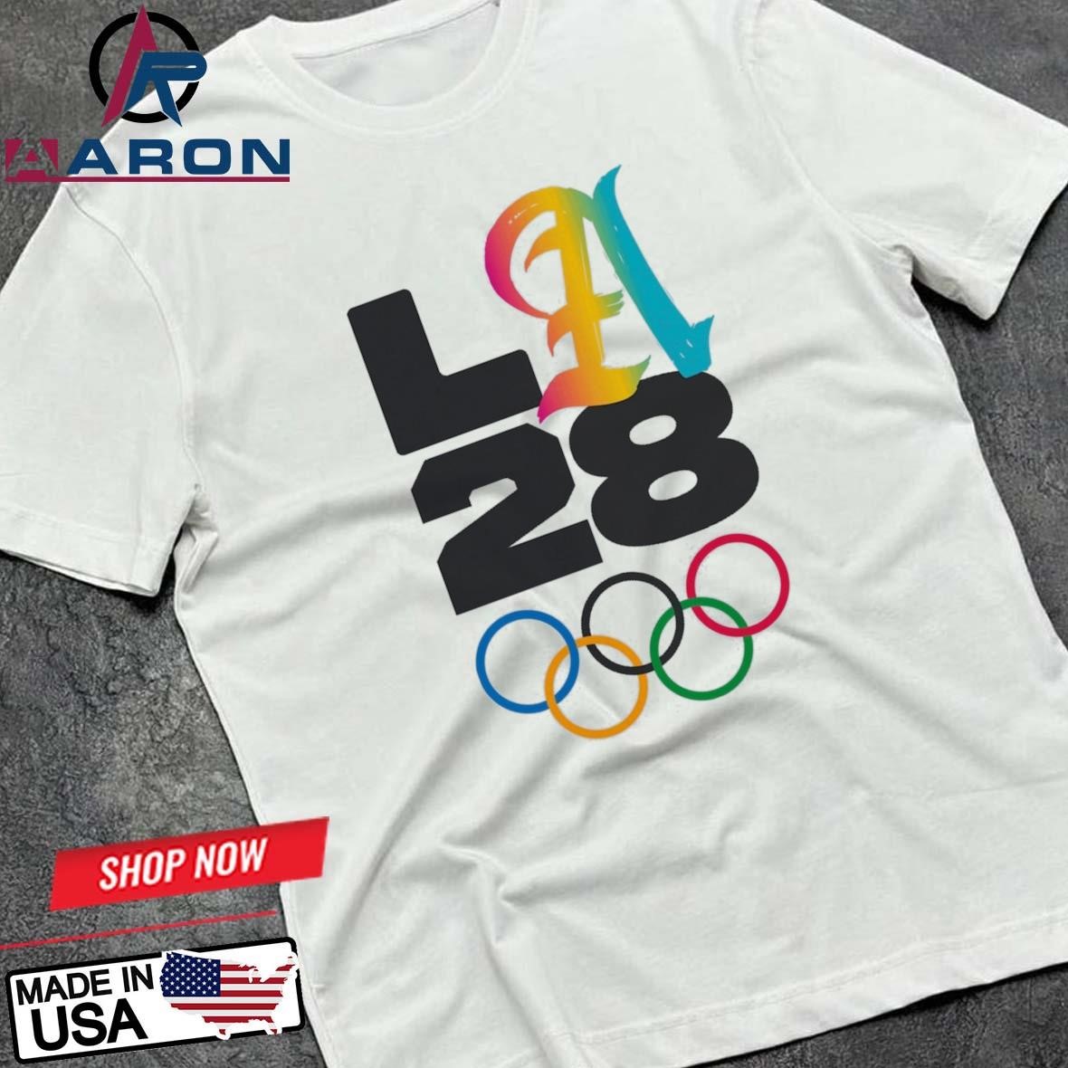 Official LA 2028 Summer Olympics Gradient T-Shirts