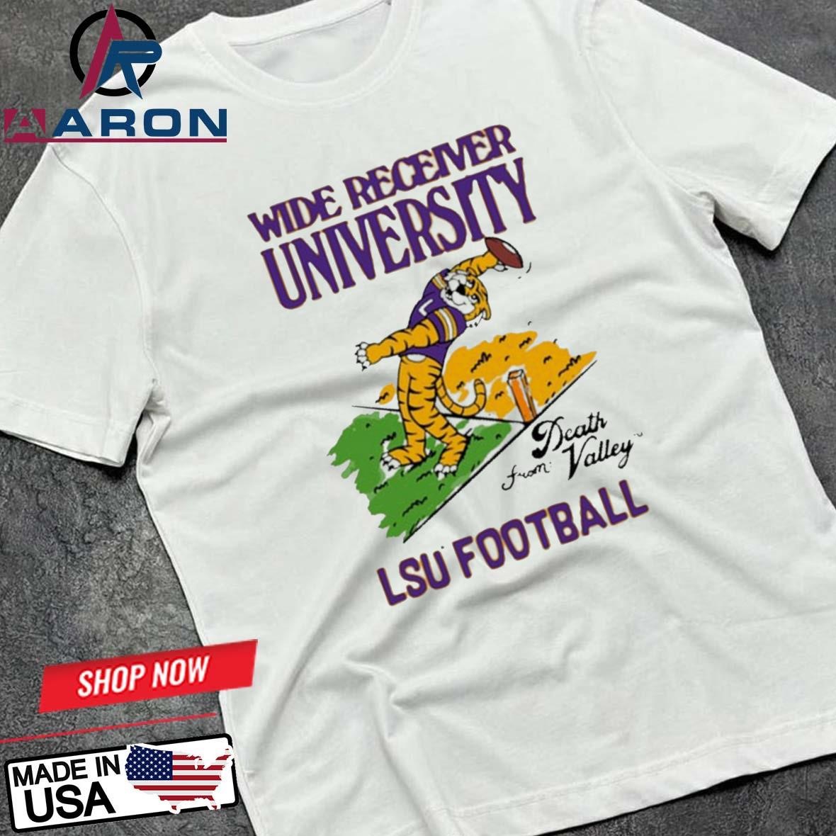 Official Tys Dyes Lsu Football Wide Receiver University T-Shirts