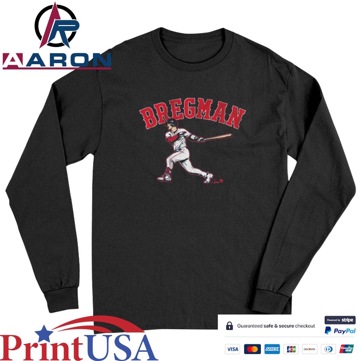 Original Alex Bregman Slugger Swing T-Shirts Long Sleeve