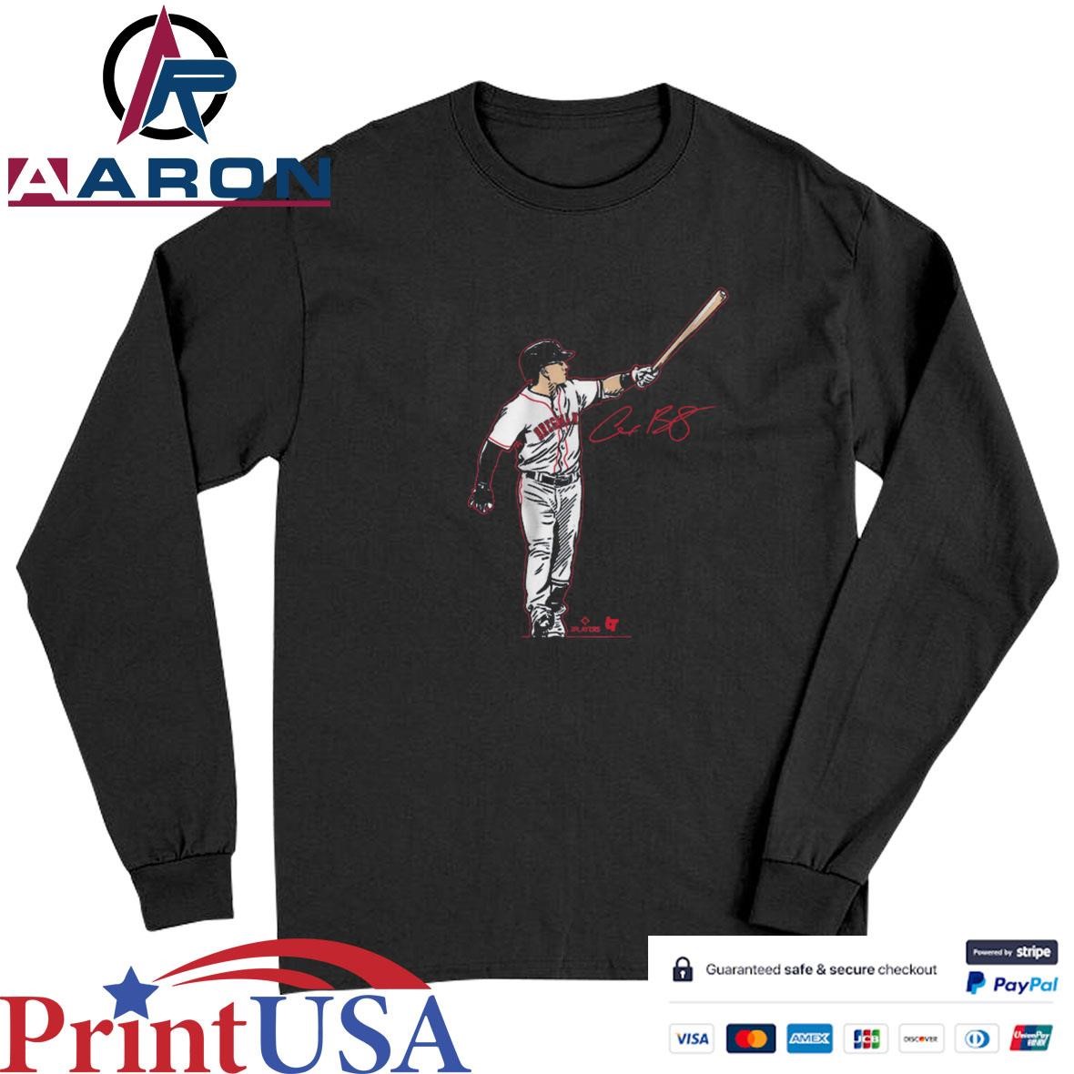 Original Alex Bregman Superstar Pose T-Shirts Long Sleeve
